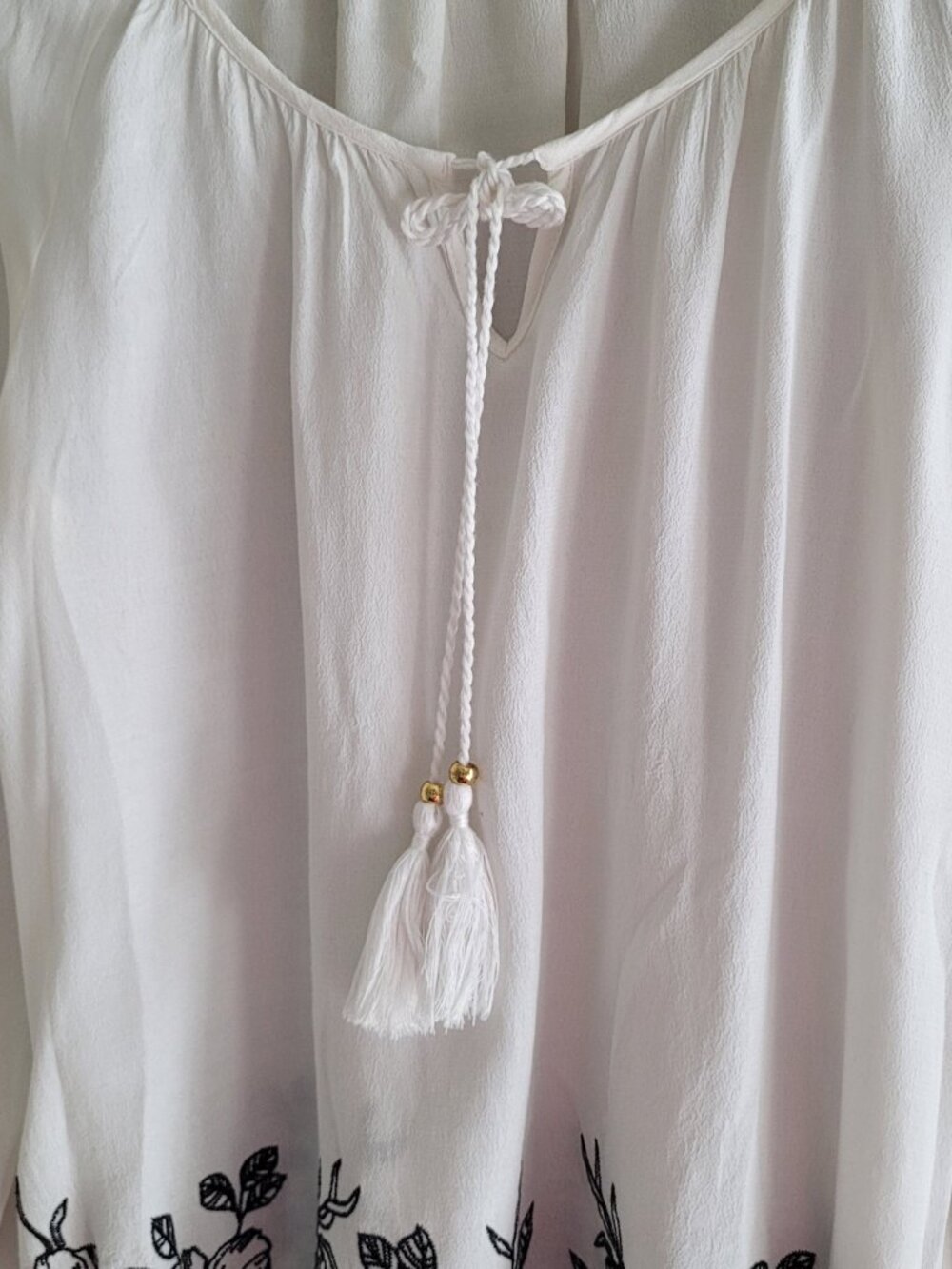 Boho Peasant Blouse - Picture 4 of 5